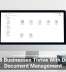 Small Businesses Thrive With Digital Document Management
